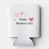 Glücklicher 1. Muttertag auf einem Dosenkühler (Rückseite)