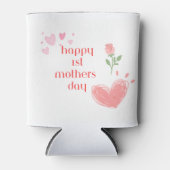 Glücklicher 1. Muttertag auf einem Dosenkühler (Vorderseite)