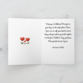 Glücklicher 1. Muttertag, Card von Vater & Baby, Karte (Innenseite)