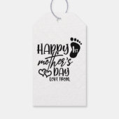 Glücklicher 1. Muttertag Geschenkanhänger (Rückseite)