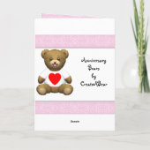 Glücklicher 20. Jahrestag, kundengerecht Karte (Rückseite)