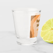 Glücklicher 30. Geburtstag rustikalen hölzern Hall Schnapsglas (Links)