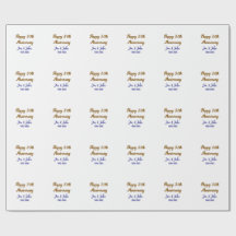 Glücklicher 30. Hochzeitstag königsblauer Golden s