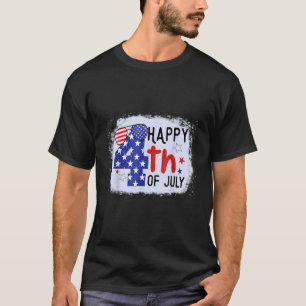 Glücklicher 4. Juli für Männer Frauen Kinder T-Shirt