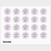 Glücklicher 4. Juli Gutes Stickers (Blatt)