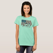 GLÜCKLICHER 4. JULI T-Shirt (Vorne ganz)