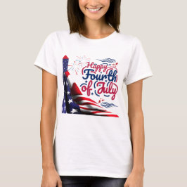 GLÜCKLICHER 4. JULI UNABHÄNGIGKEIT TAG T-Shirt