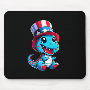 Glücklicher 4. Juli Unabhängigkeitstag Männer Frau Mousepad
