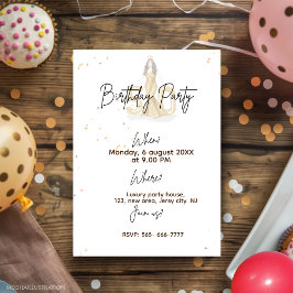 glücklicher 50. Geburtstag Einladung