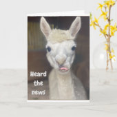 "GLÜCKLICHER 50. GEBURTSTAG" von BREITE MIT AUGEN Karte (Gelbe Blume)