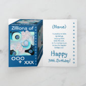 Glücklicher 58. Geburtstag - 58 Karte (Innenseite)