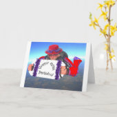 Glücklicher 60. Geburtstag Karte (Gelbe Blume)