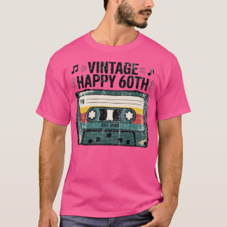 Glücklicher 60. Klassiker T-Shirt