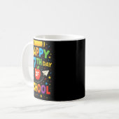 Glücklicher 67. Schultag Lustiger Lehrer Schüler M Kaffeetasse (Vorderseite Links)