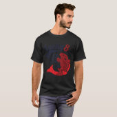 Glücklicher 8 Fisch T-Shirt (Vorne ganz)