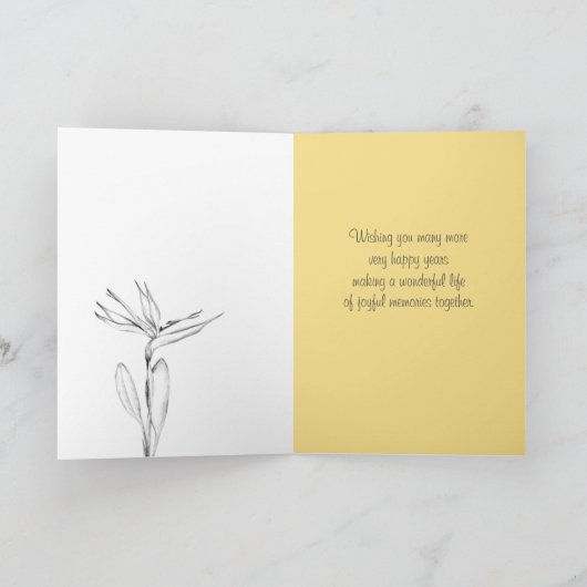 Glücklicher 9. Geburtstag des Paradieses Karte (Innenseite)