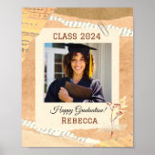 GLÜCKLICHER ABSCHLUSS 2024 POSTER (Vorne)