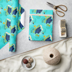 Glücklicher Abschluss, dass du es getan hast Geschenkpapier