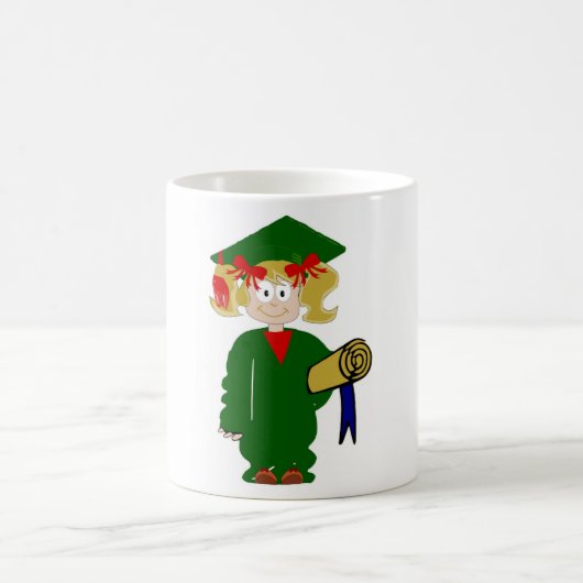 GLÜCKLICHER ABSCHLUSS KAFFEETASSE (Mittel)