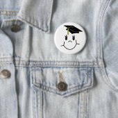 Glücklicher Absolvent Button (Beispiel)
