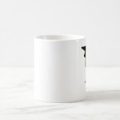 Glücklicher Absolvent tat ich es Kaffeetasse (Mittel)