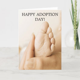 GLÜCKLICHER ADOPTION TAG! KARTE