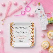 Glücklicher AF-Platz Pappteller (Party)