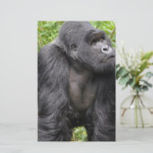 Glücklicher Affe Briefpapier (Stehend Vorderseite)