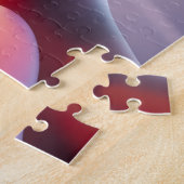 Glücklicher Affe Dschungel Vibes Puzzle (Seite)