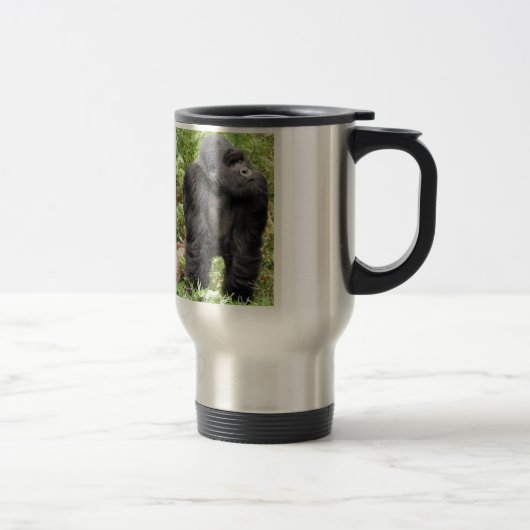 Glücklicher Affe Reisebecher (Rechts)