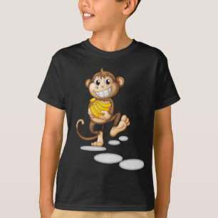glücklicher Affe T - Shirt