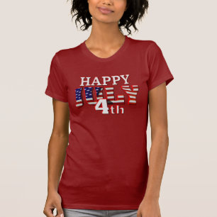 Glücklicher am 4. Juli T - Shirt