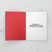 Glücklicher Amerikanische Unabhängigkeitstag Patri Feiertagskarte (Innenseite)