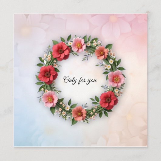 Glücklicher Anlass Feiertagskarte (Vorderseite)