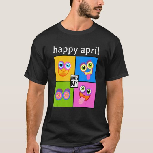 Glücklicher April Fool's Day 1. April 2022 Prank T-Shirt (Vorderseite)