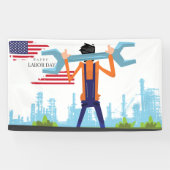 Glücklicher Arbeitstag Banner (Horizontal)