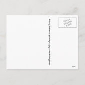 Glücklicher Arbeitstag, Feiern der amerikanischen  Feiertagspostkarte (Rückseite)