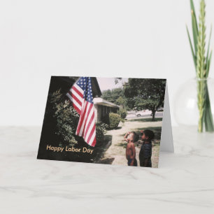 Glücklicher Arbeitstag Feiertagskarte