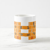 Glücklicher Arbeitstag Kaffeetasse (Mittel)