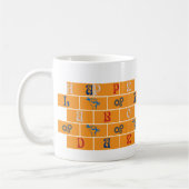 Glücklicher Arbeitstag Kaffeetasse (Links)