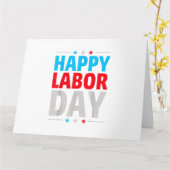 Glücklicher Arbeitstag! Karte (Gelbe Blume)