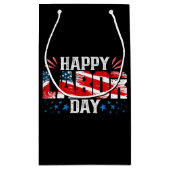 Glücklicher Arbeitstag Kleine Geschenktüte (Rückseite)