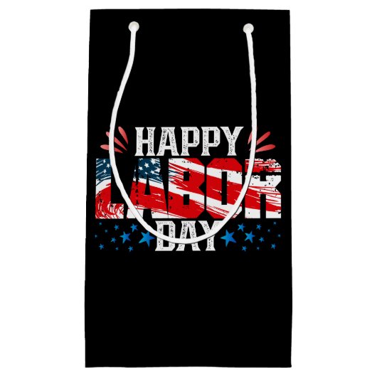 Glücklicher Arbeitstag Kleine Geschenktüte (Vorderseite)