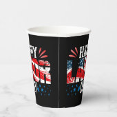 Glücklicher Arbeitstag Pappbecher (Rechts)