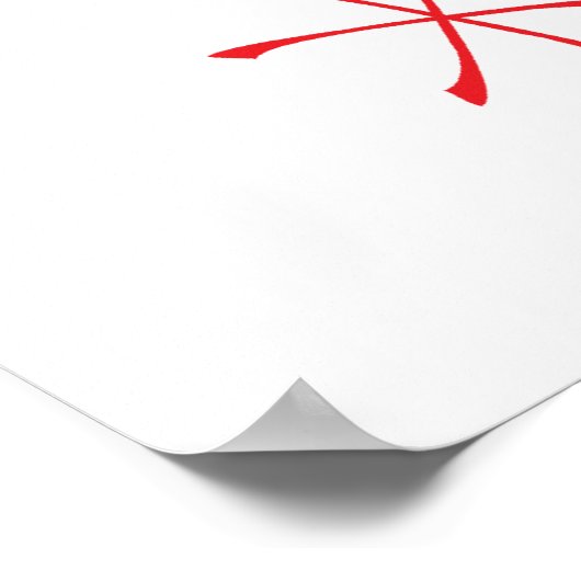 Glücklicher Arbeitstag Poster (Ecke)