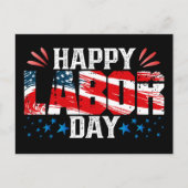 Glücklicher Arbeitstag Postkarte (Vorderseite)