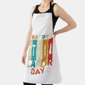 Glücklicher Arbeitstag Schürze (InSitu)