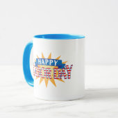 Glücklicher Arbeitstag Tasse (Vorderseite Links)