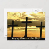 Glücklicher Auferstehungstag! Postkarte (Vorne/Hinten)