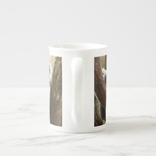 Glücklicher australischer Koala-Bär in Tree Bone C Porzellantasse (Rückseite)